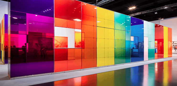 التظليل الذكي الملون