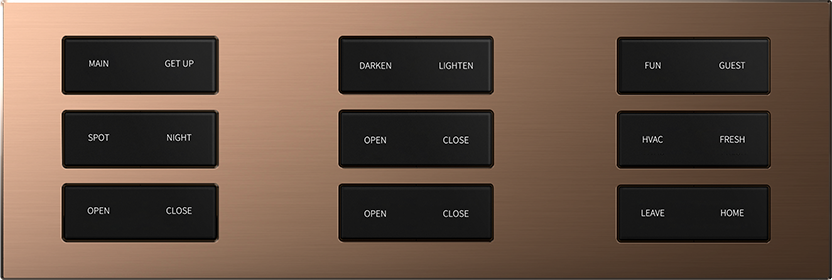 Keys+Keys+Keys Smart Switch 3 Gang