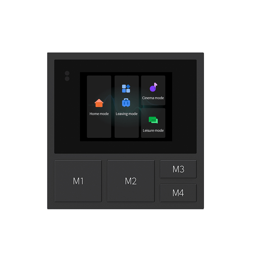 2.4 inch Smart Scenes Switch 2.4 inch Temperature Control Smart Switch